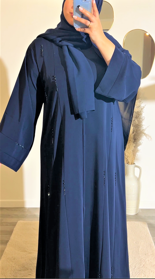 Abaya ALMASS Bleu marine