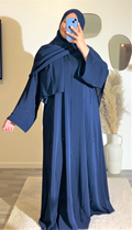 Abaya ALMASS Bleu marine