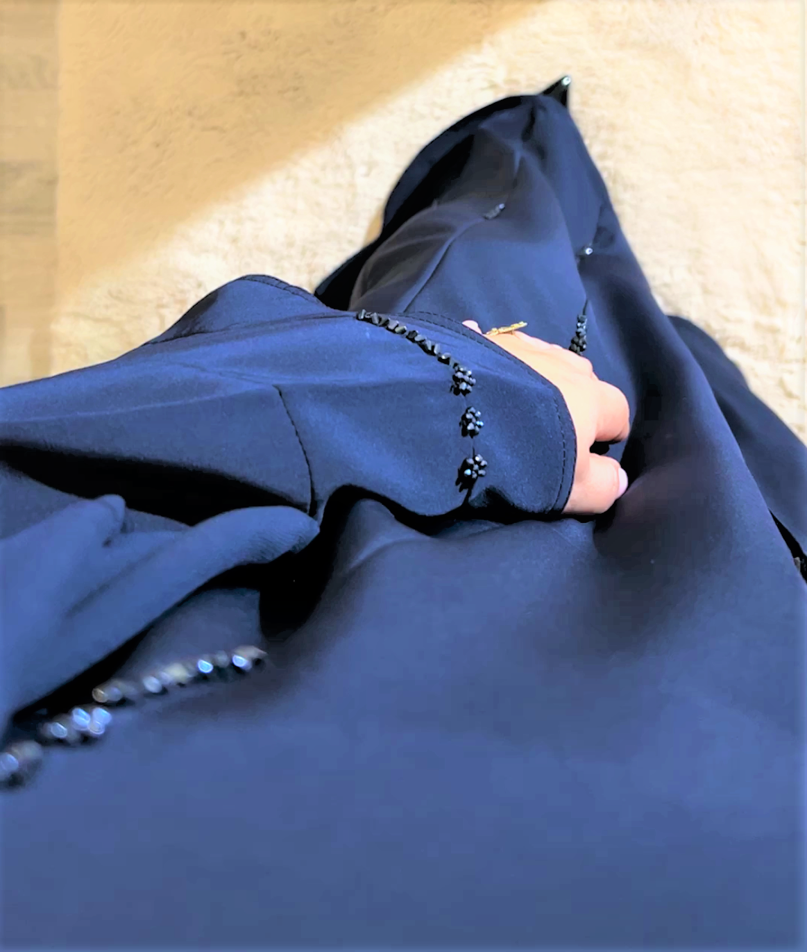 Abaya ALMASS Bleu marine