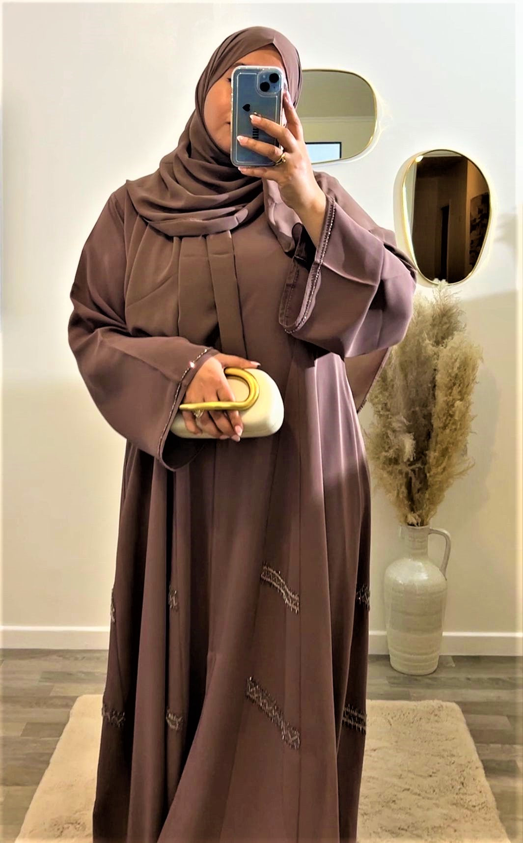 Abaya TASSNIM Taupe