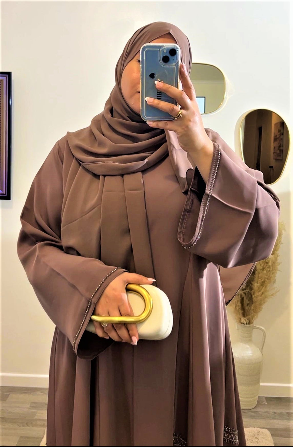 Abaya TASSNIM Taupe