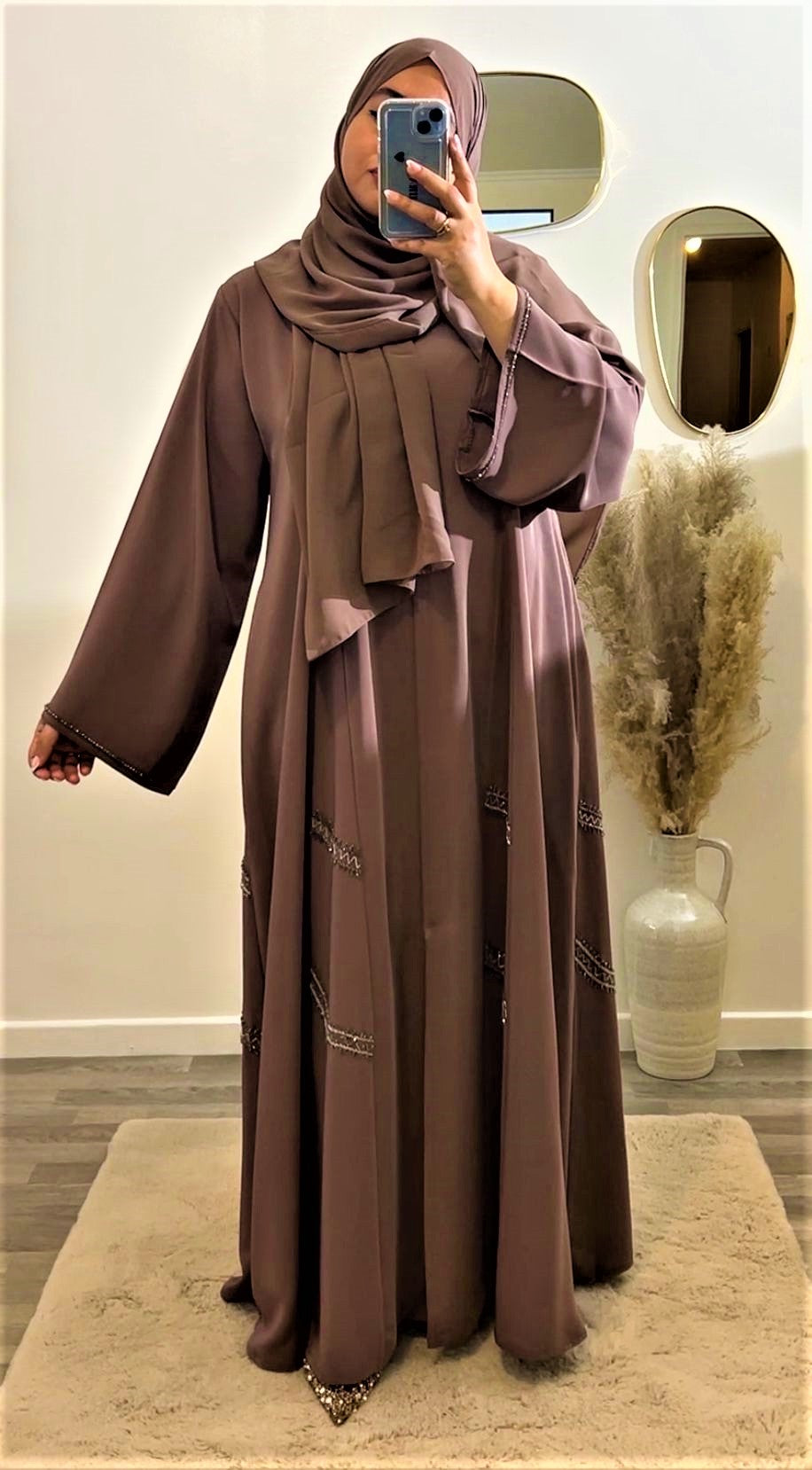 Abaya TASSNIM Taupe