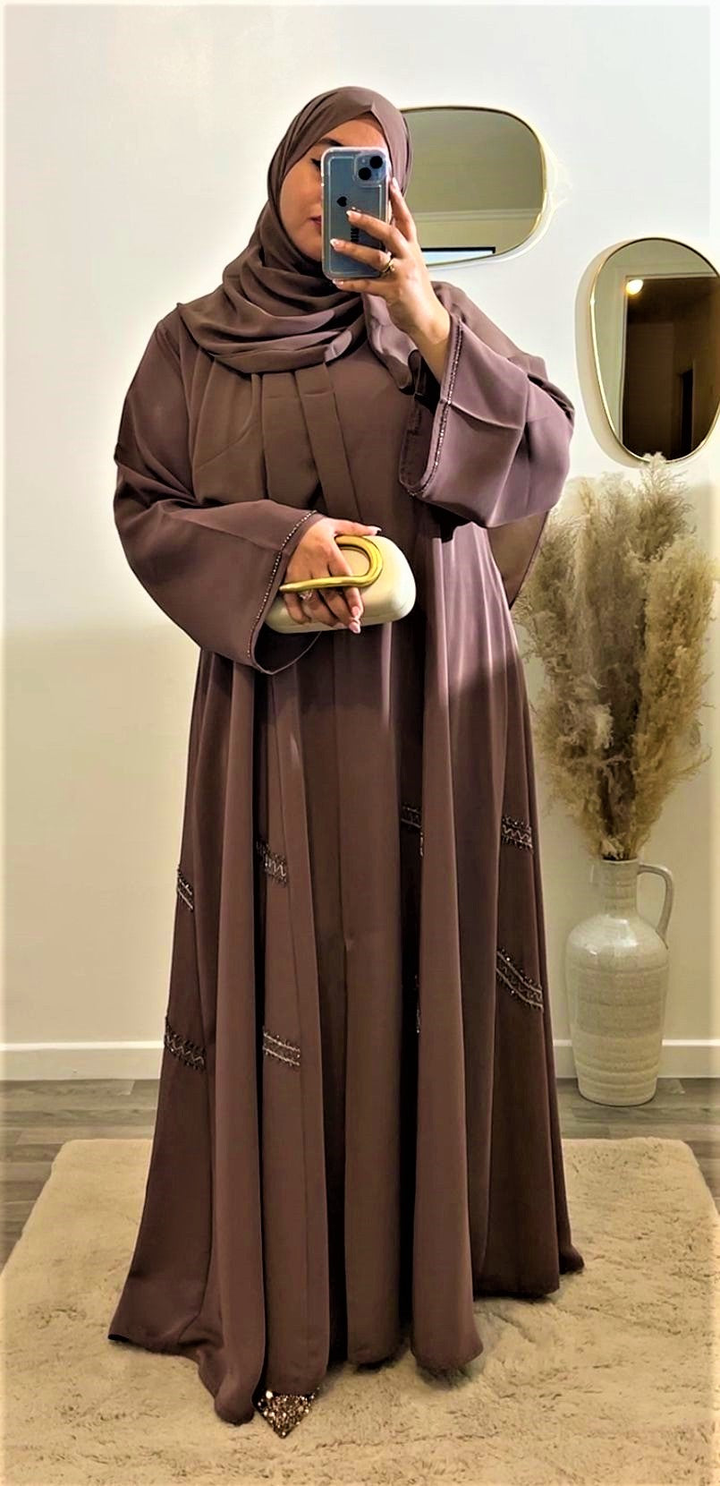 Abaya TASSNIM Taupe