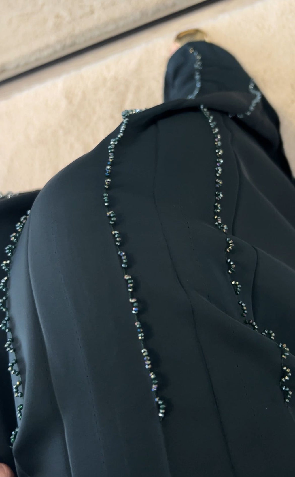 Abaya QAMAR Vert