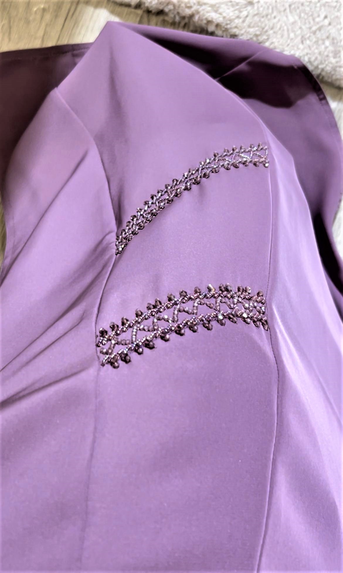 Abaya TASSNIM violet