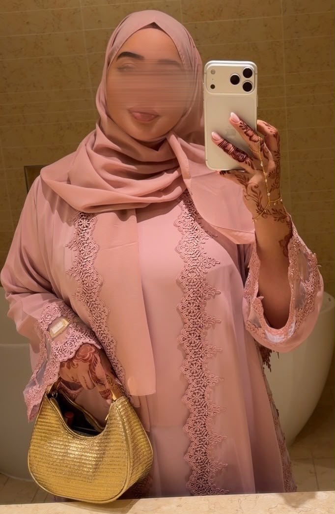Abaya AMIRA Rose