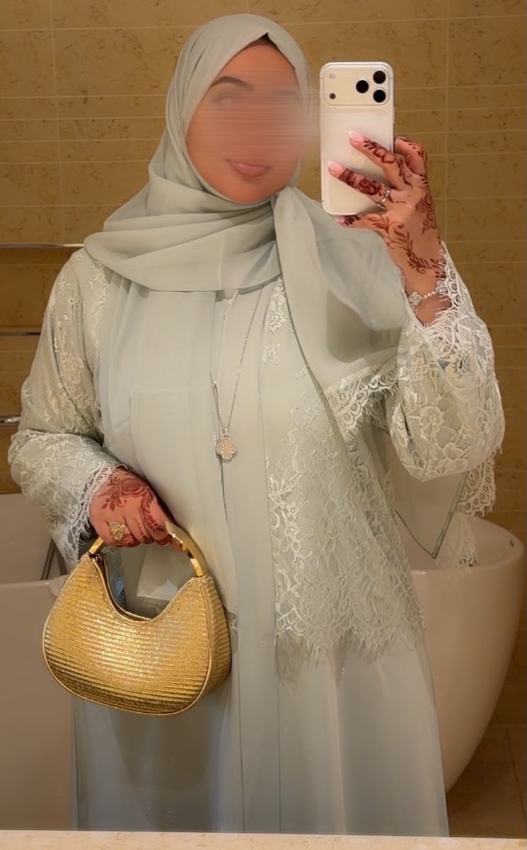 Abaya MALAK(vert d,eau)